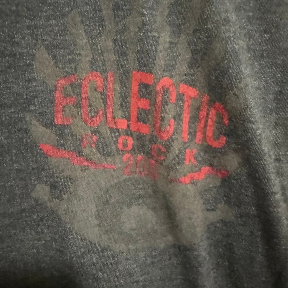 Calvin Klein Jeans Mens Gray Eclectic Rock Stereophonic Sound Graphic T-Shirt M - Picture 5 of 10